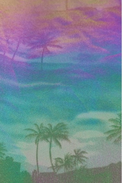 DG-CW Thermochromic Reflective Fabric - A multi-color, temperature-sensitive reflective fabric.  This special color-changing fabric is made of polyester and changes from purple to pink at a temperature of 28°C.  Width: 1.40m; Thickness: 0.15mm; Weight: 28 detail view-2